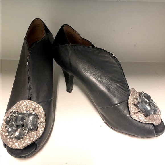 Poetic License: Peep Toe Bootie - Picture 2 of 5